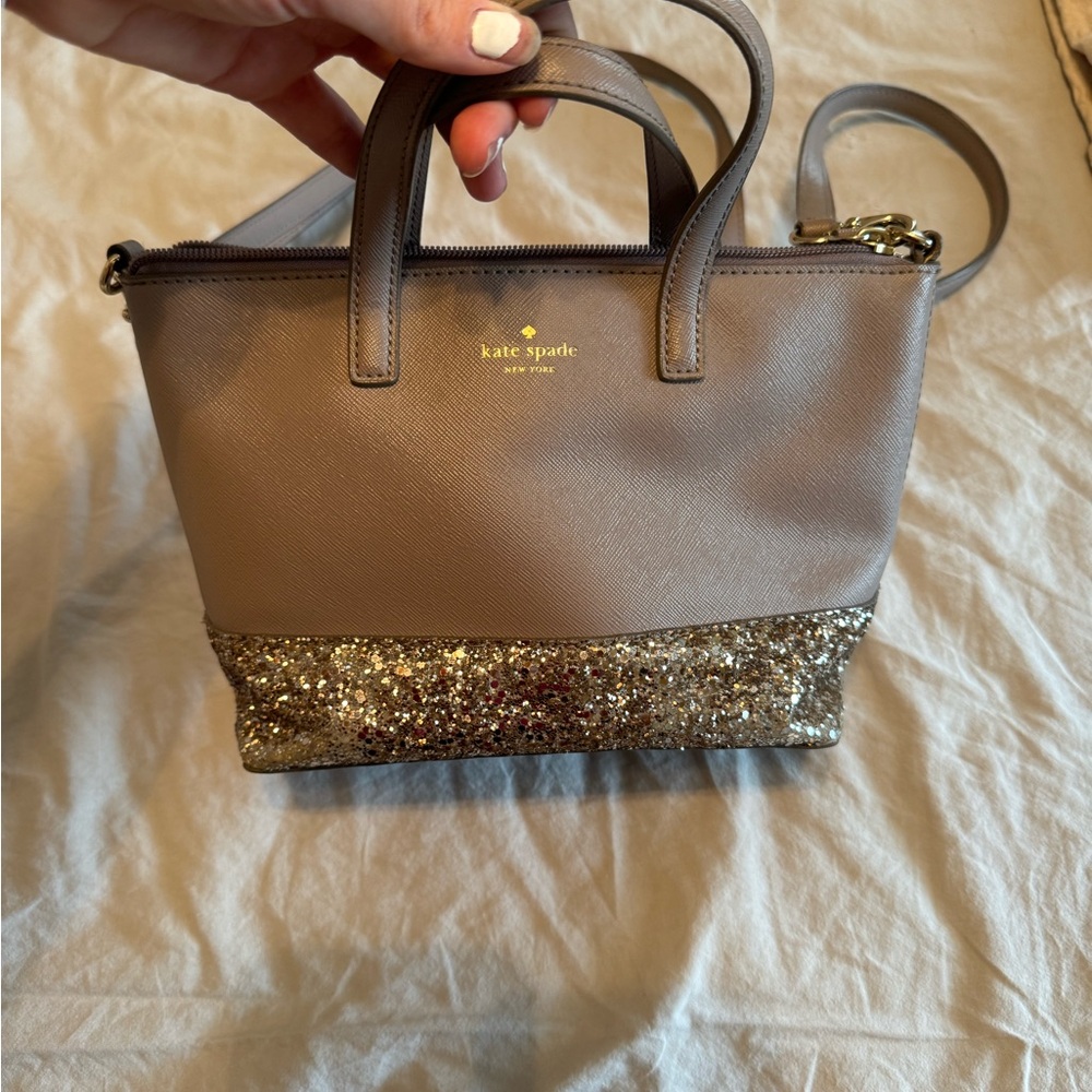 Kate Spade small sequin crossbody